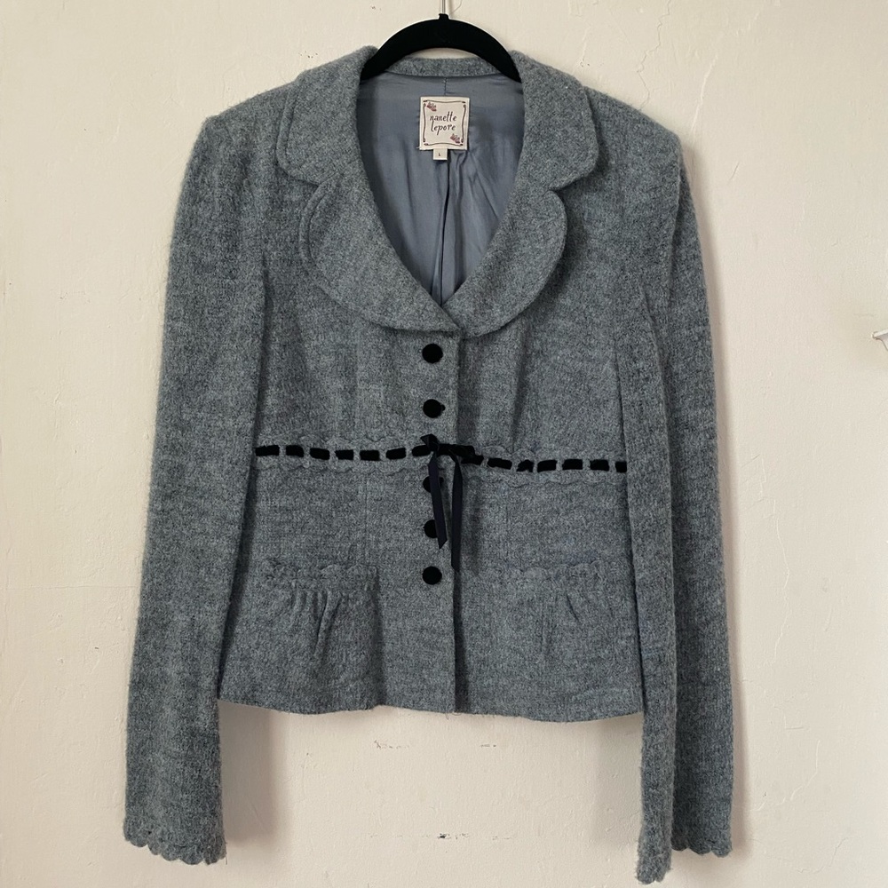 Nanette Lepore Sweater Jacket L